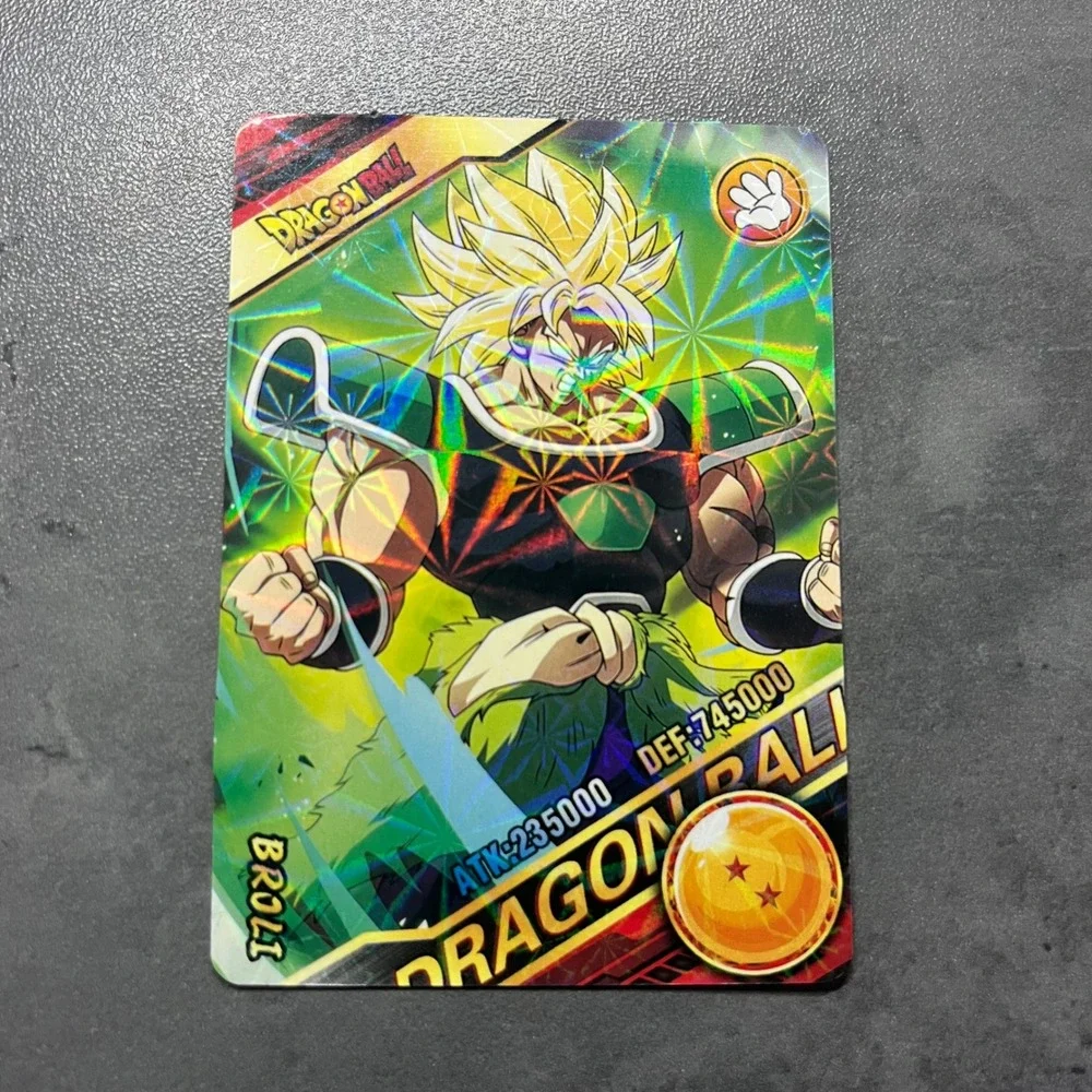Dragon Ball Z Broly Card Holo Rare Anime Collectible Japanese‎